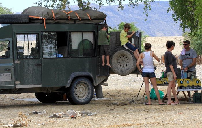 Namibie : le temps d’un bivouac en famille